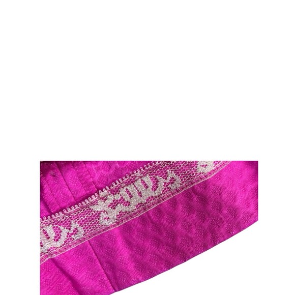 NWT Lilly Pulitzer Junie Shift Dress Berry Sangria Pink with Gold Trim Size 4 - Picture 5 of 8